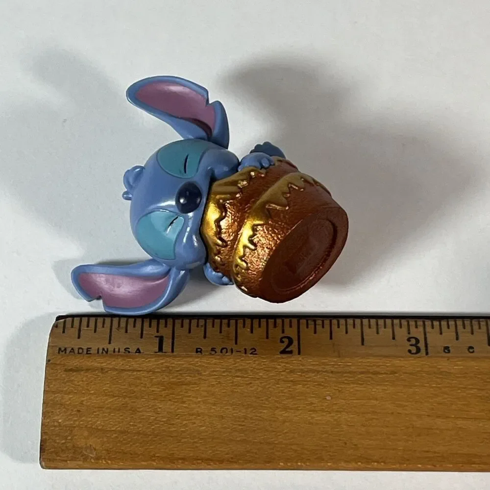 Disney Stitch Just Play Stitch with Cake Collectible Mini Figure